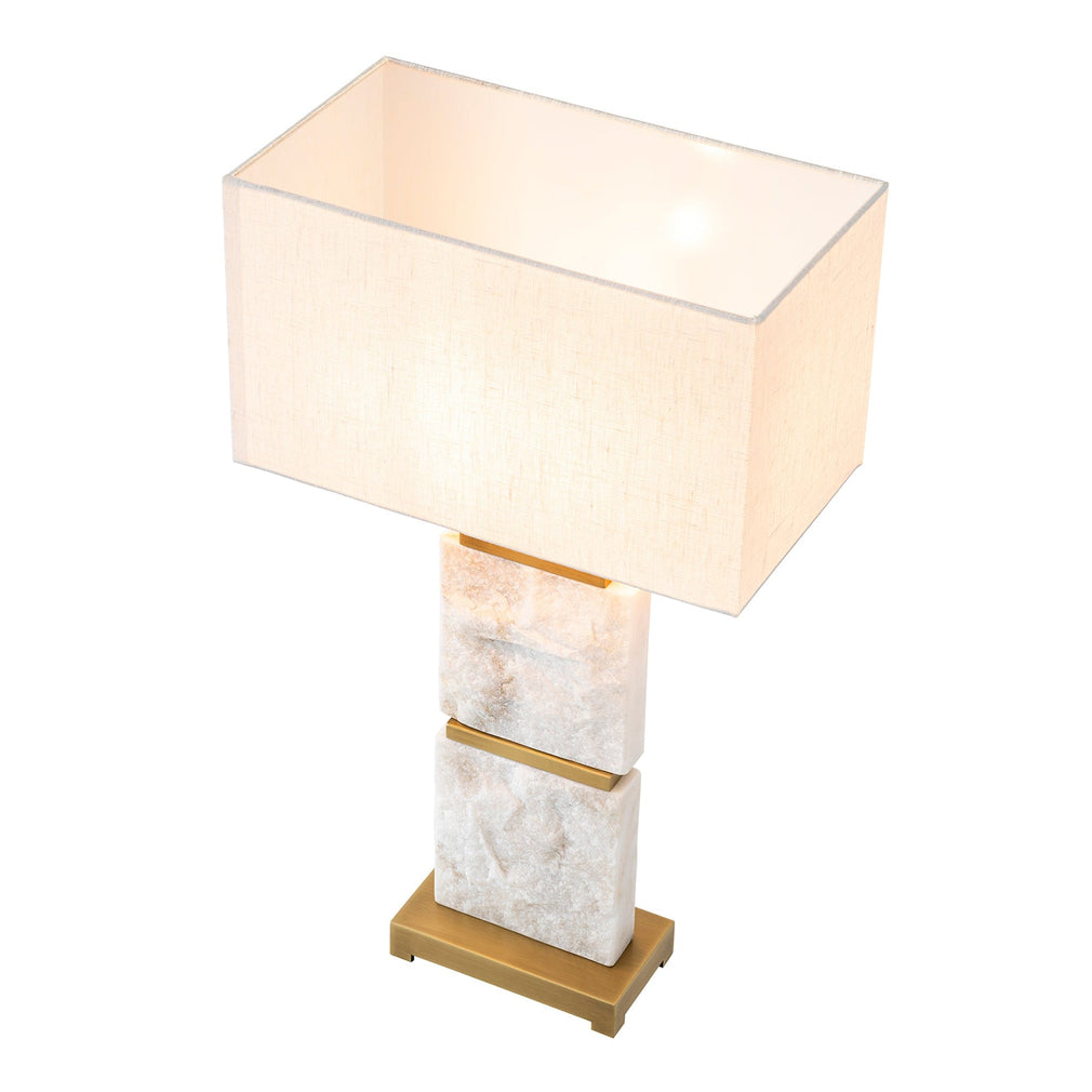 Eichholtz Newton - White Marble Table Lamp