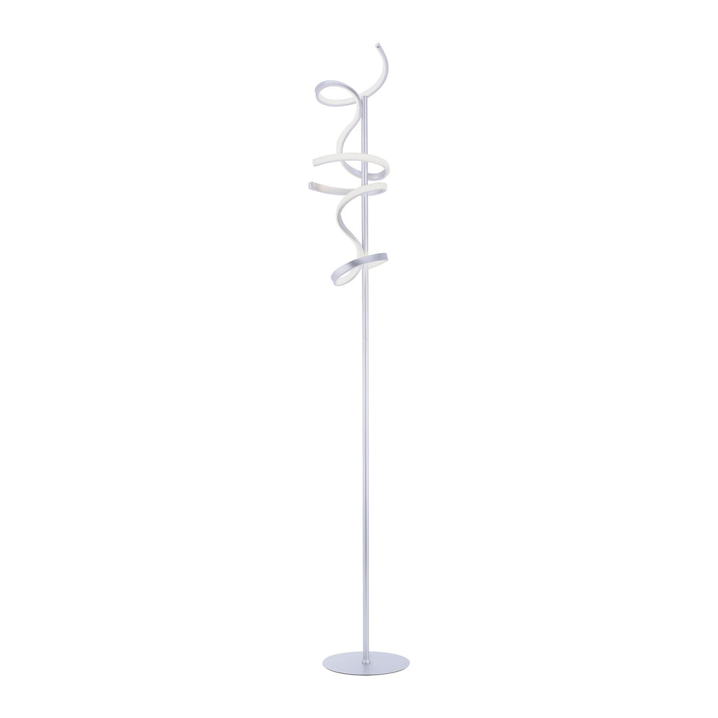 Jazz Floor Lamp Silver
