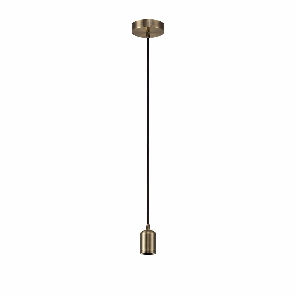 Roma Pendant Suspension Kit ES Antique Brass