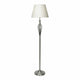 Torch Floor Lamp Satin Chrome