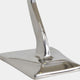 Turboprop Aeroplane - Silver Sculpture