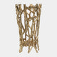 Twig - Pillar Candle Holder, Gold