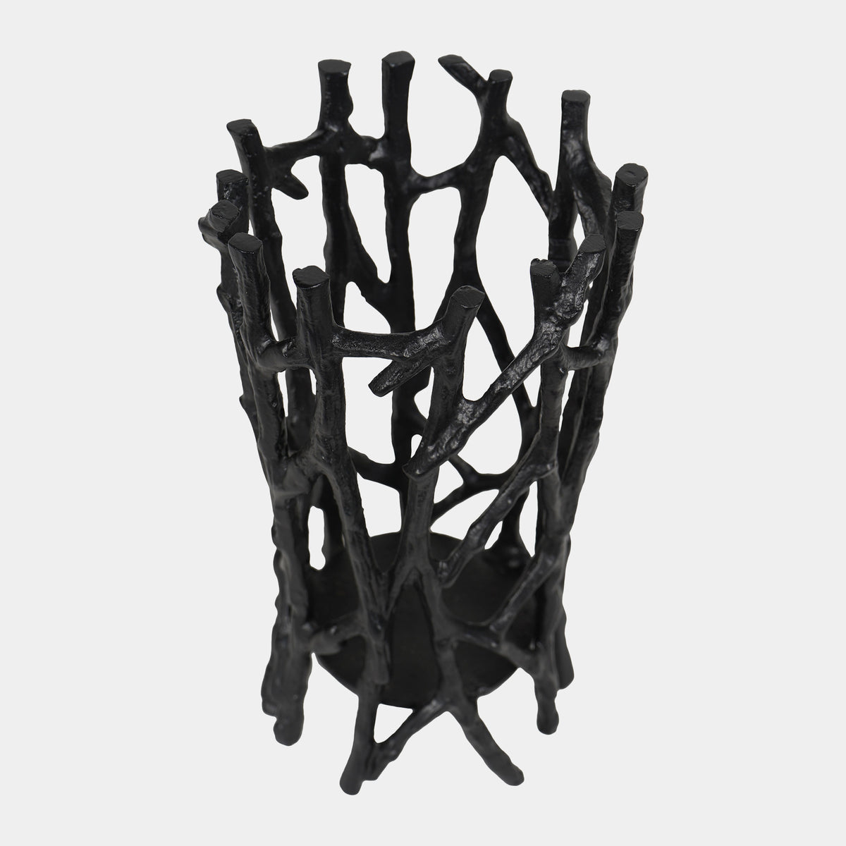 Twig - Pillar Candle Holder, Black