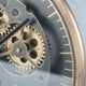 Palladium Mantel Clock - Black & Gold