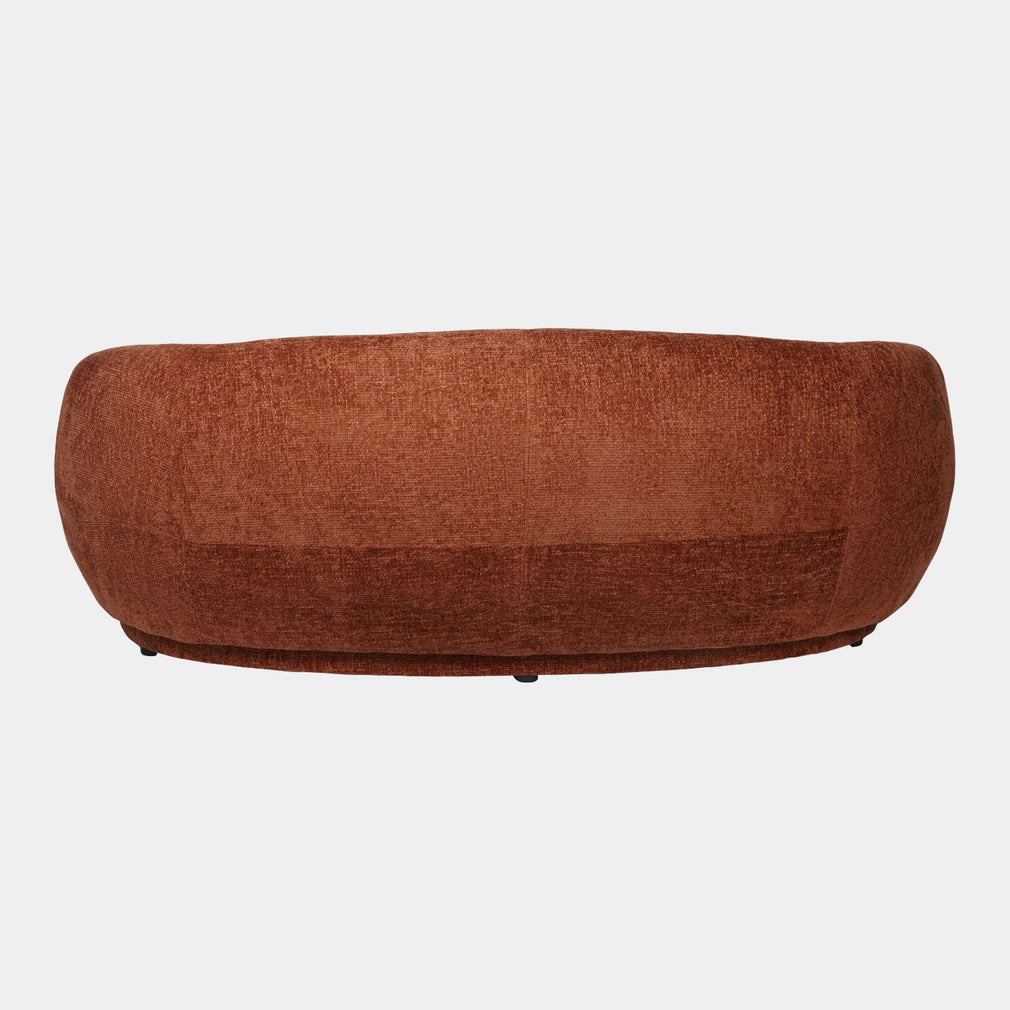 Crescent - 3 Seat Sofa, Boucle Fabric
