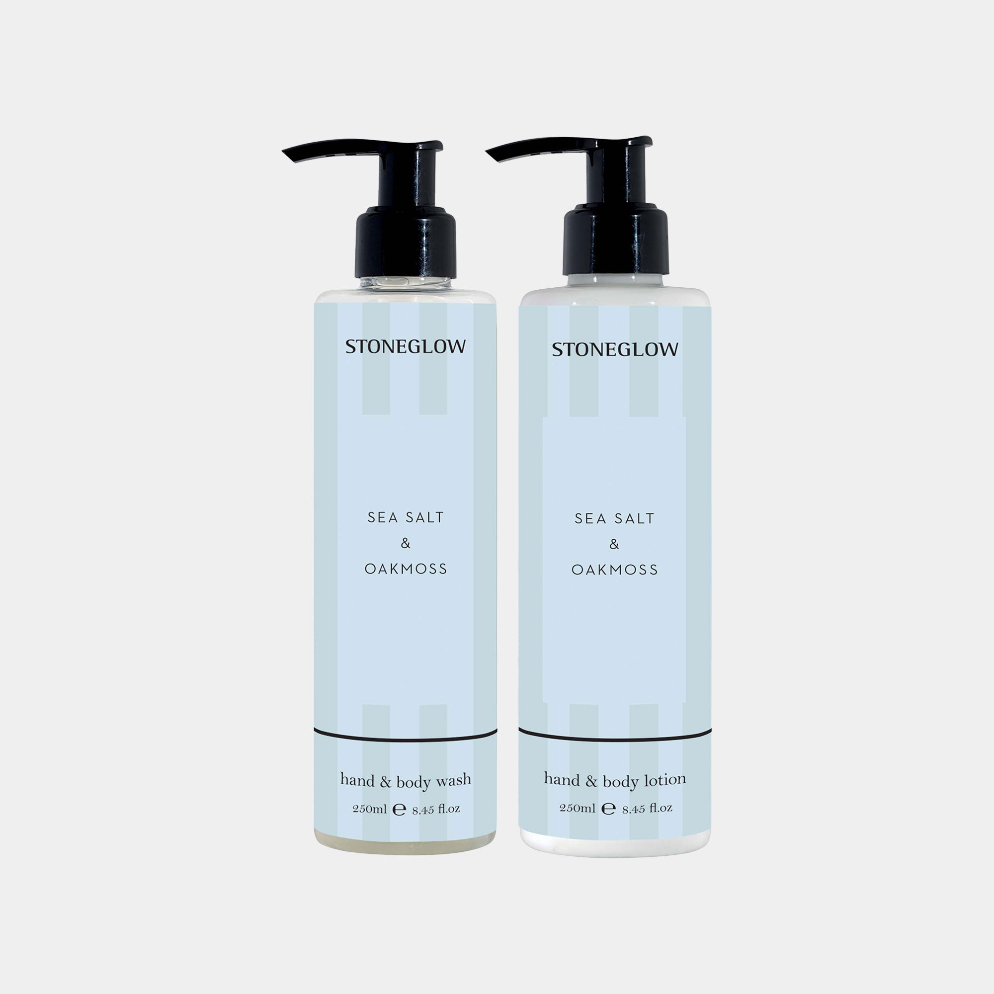 Stoneglow Modern Classics - Sea Salt & Oakmoss Body Wash & Lotion, Set Of 2