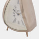 Isosceles Curved - Brass Mantel Clock, Small