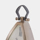 Isosceles Curved - Brass Mantel Clock, Small