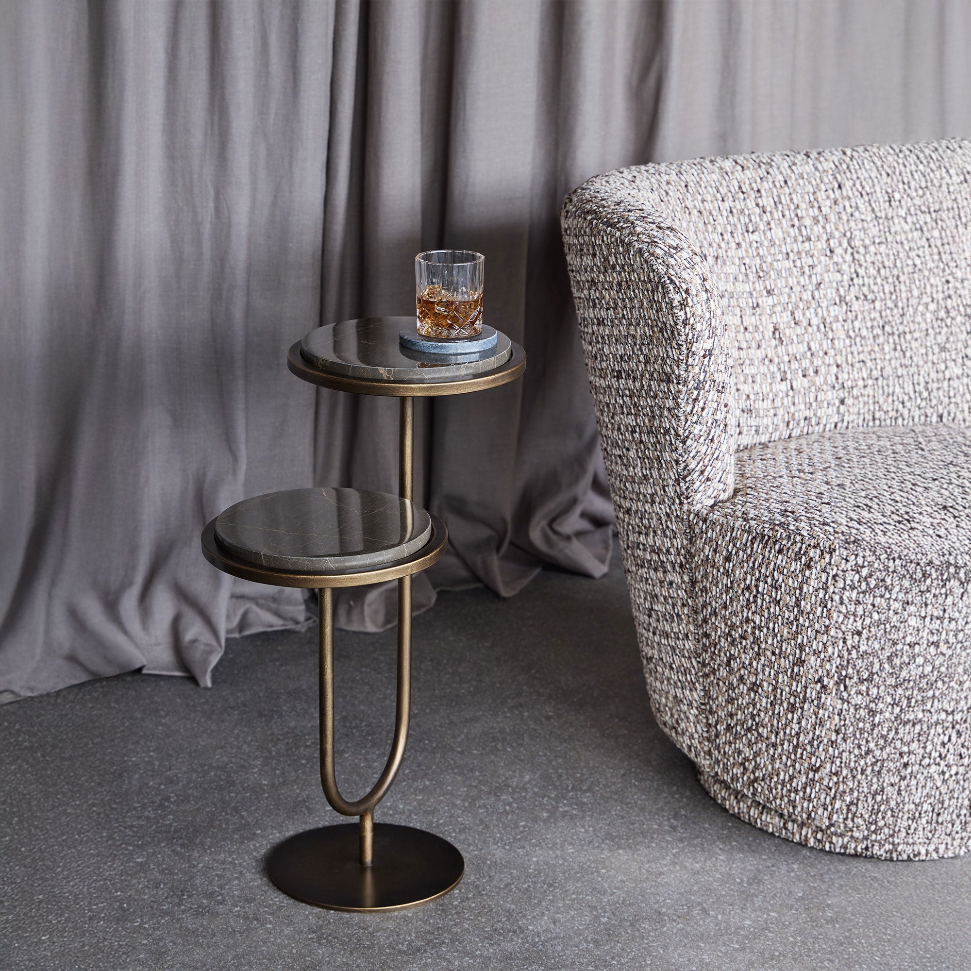Monette - Metal Accent Table