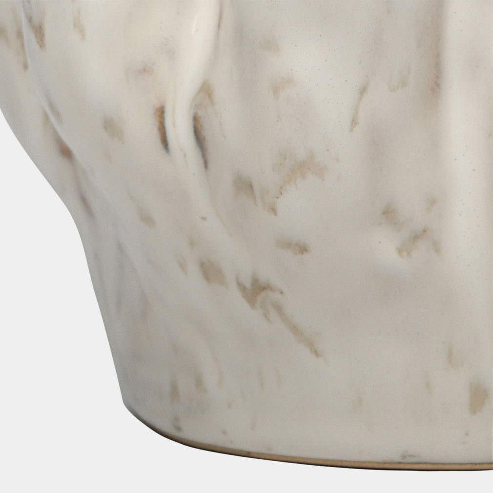 Coralie - Ceramic Vase, Neutral