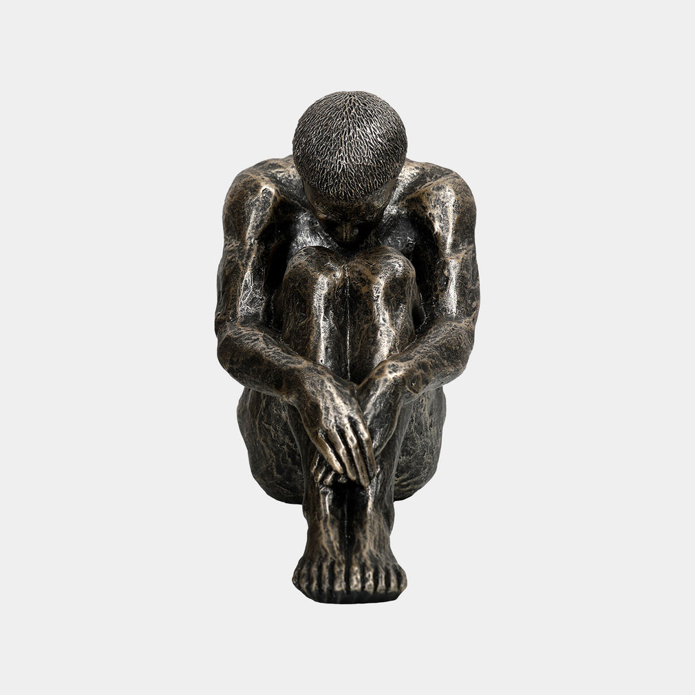 Gathered Thoughts - Bronze Sculpture