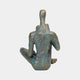 Quiet Reflection - Verdigris Sculpture