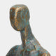 Quiet Reflection - Verdigris Sculpture
