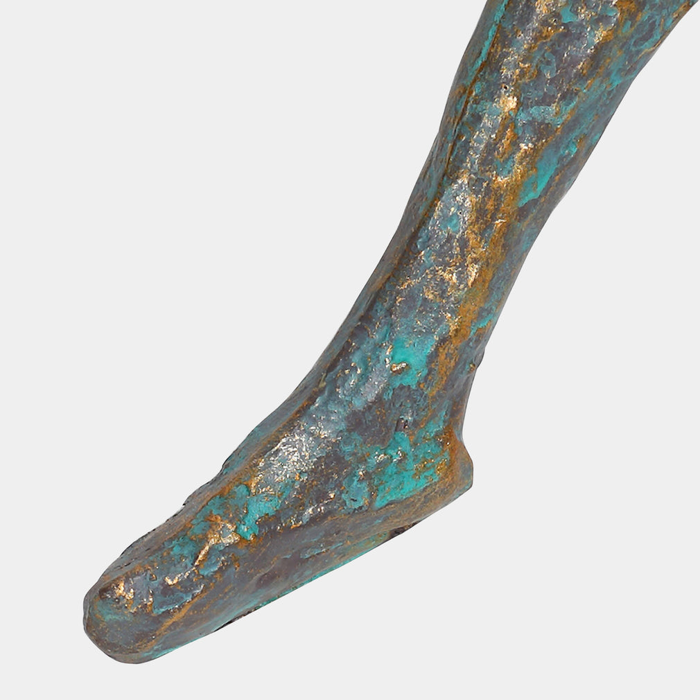 Quiet Reflection - Verdigris Sculpture
