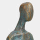Echoes of the Heart - Verdigris Sculpture