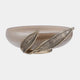 Folia Ombre - Decorative Bowl, Antique Gold Leaf Glass