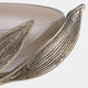 Folia Ombre - Decorative Bowl, Antique Gold Leaf Glass