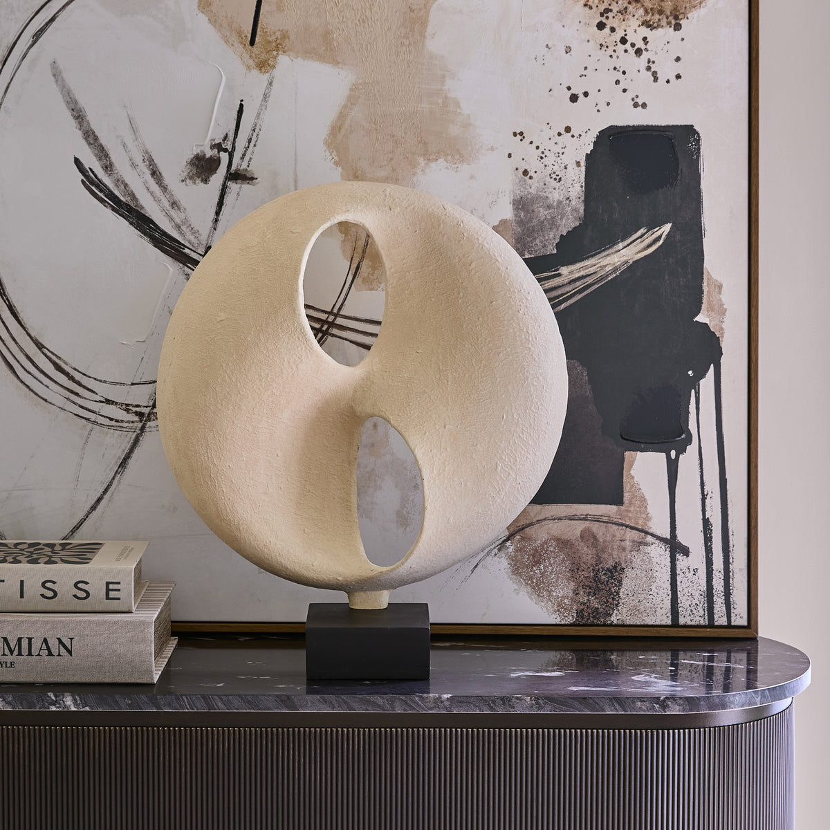 Astra Orb - Neutral Sculpture