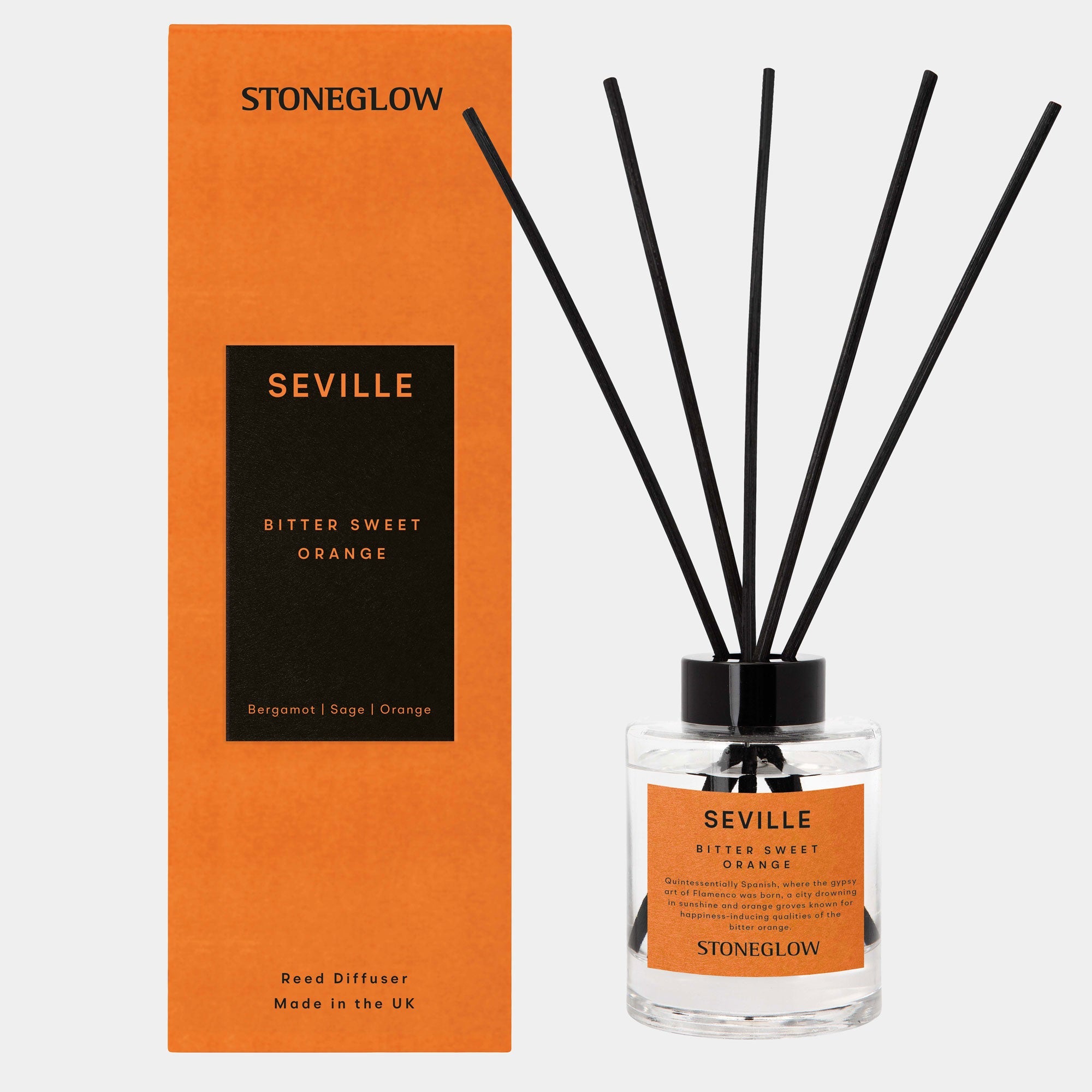 Stoneglow Explorer - Seville Bitter Sweet Orange Reed Diffuser 150ml