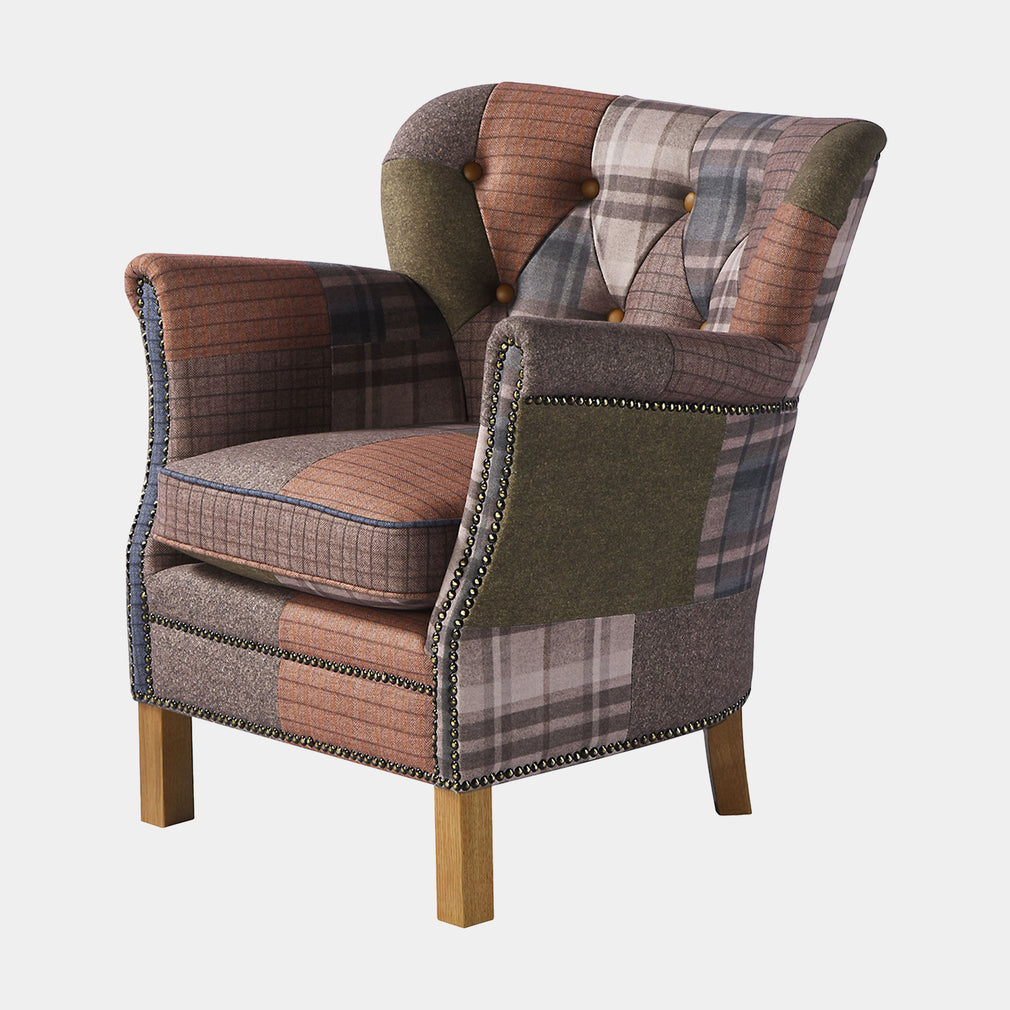 Harlequin - Armchair, Patchwork Fabric