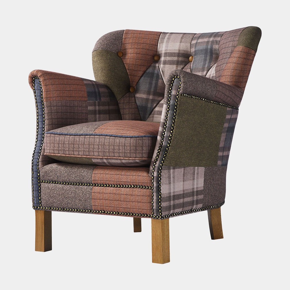 Harlequin - Armchair, Patchwork Fabric