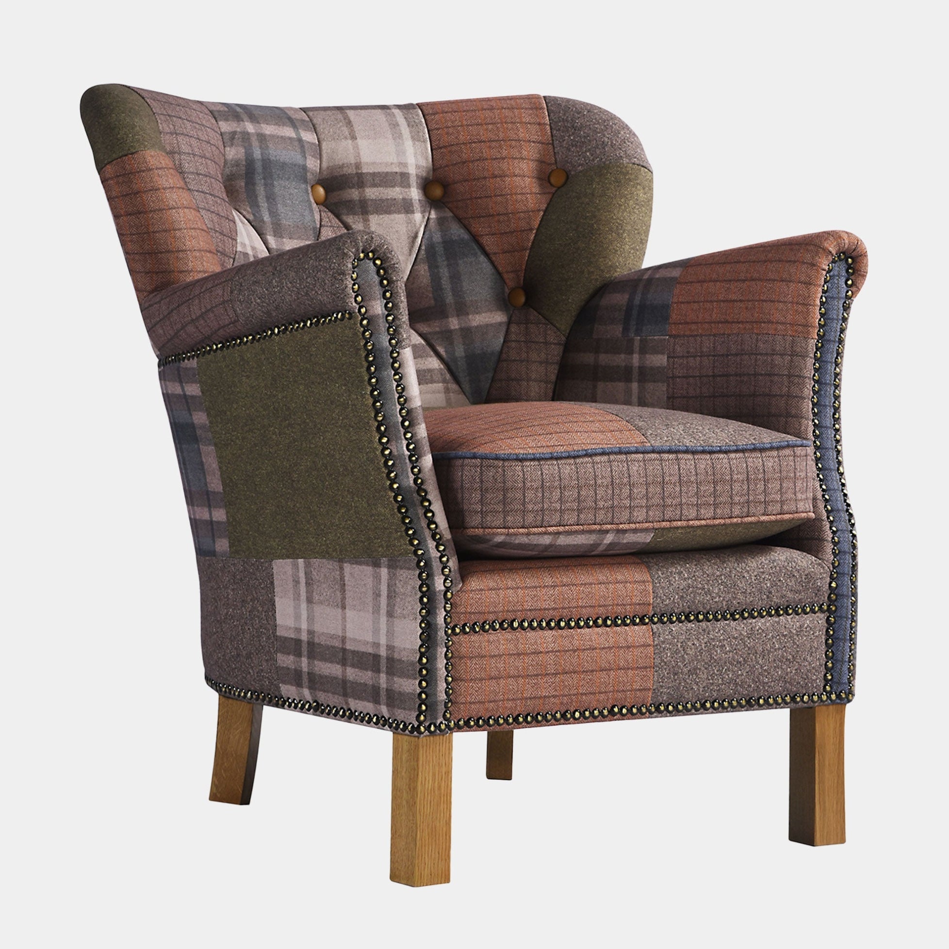 Harlequin - Armchair, Patchwork Fabric