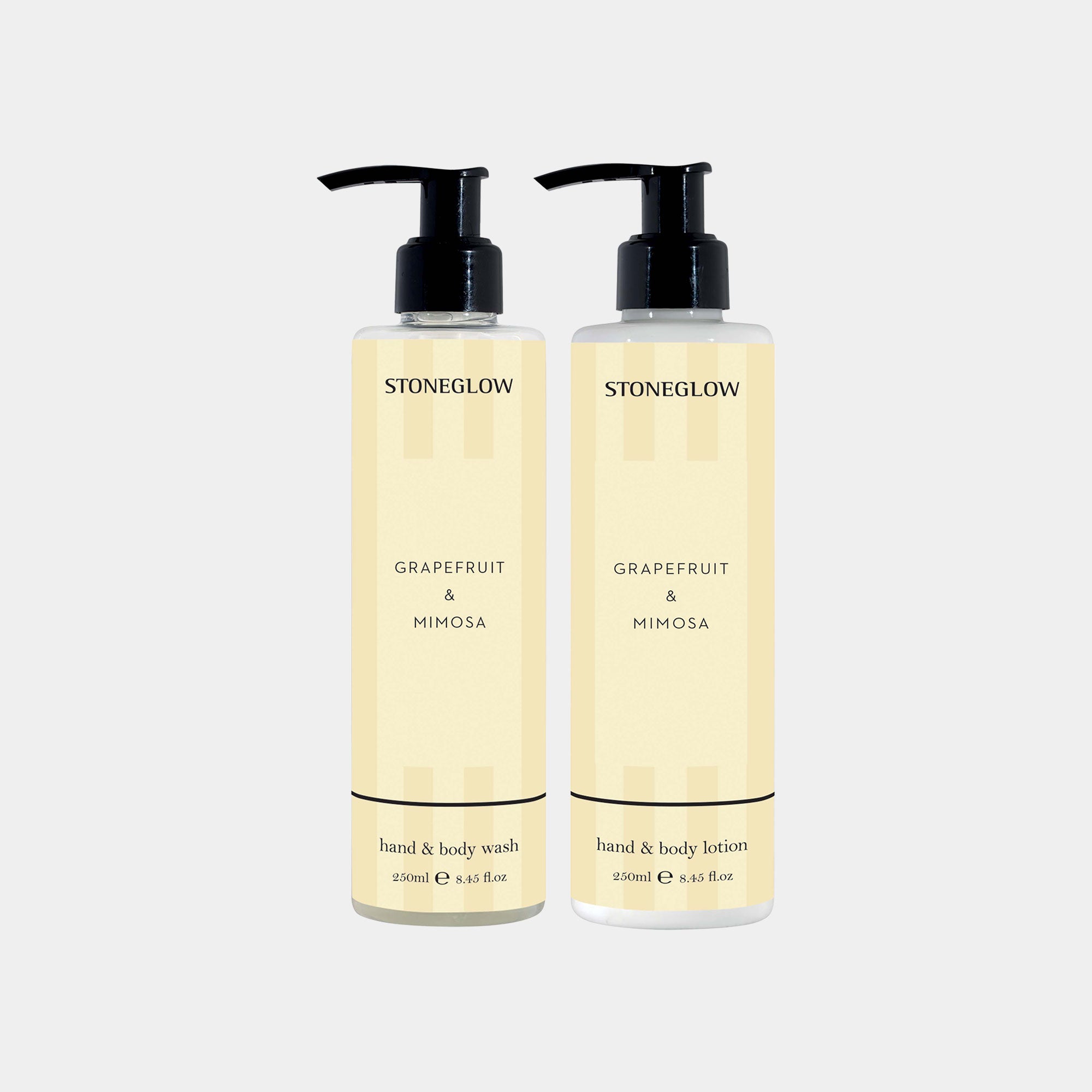 Stoneglow Modern Classics - Grapefruit & Mimosa Body Wash & Lotion, Set Of 2
