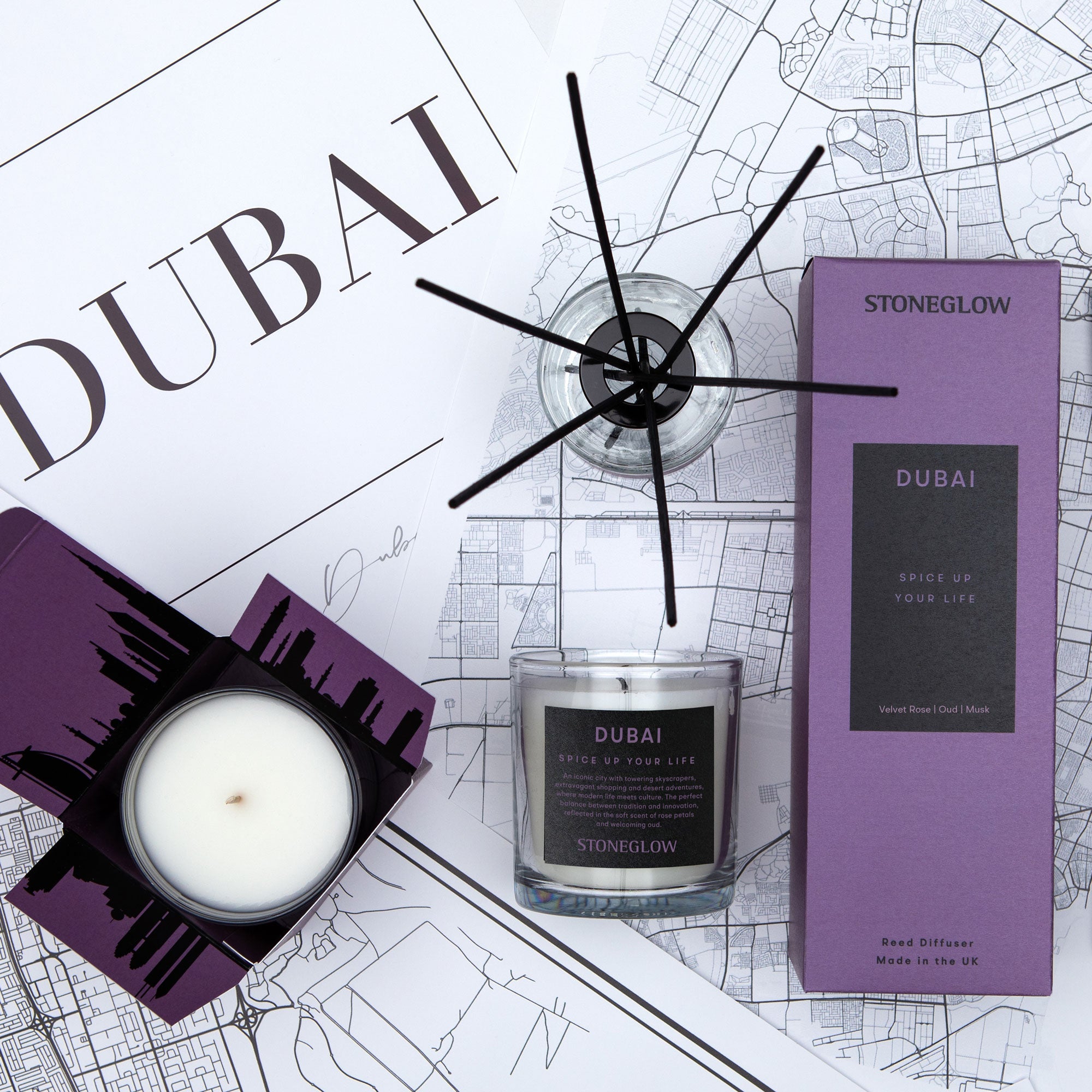 Stoneglow Explorer - Dubai Scented Candle