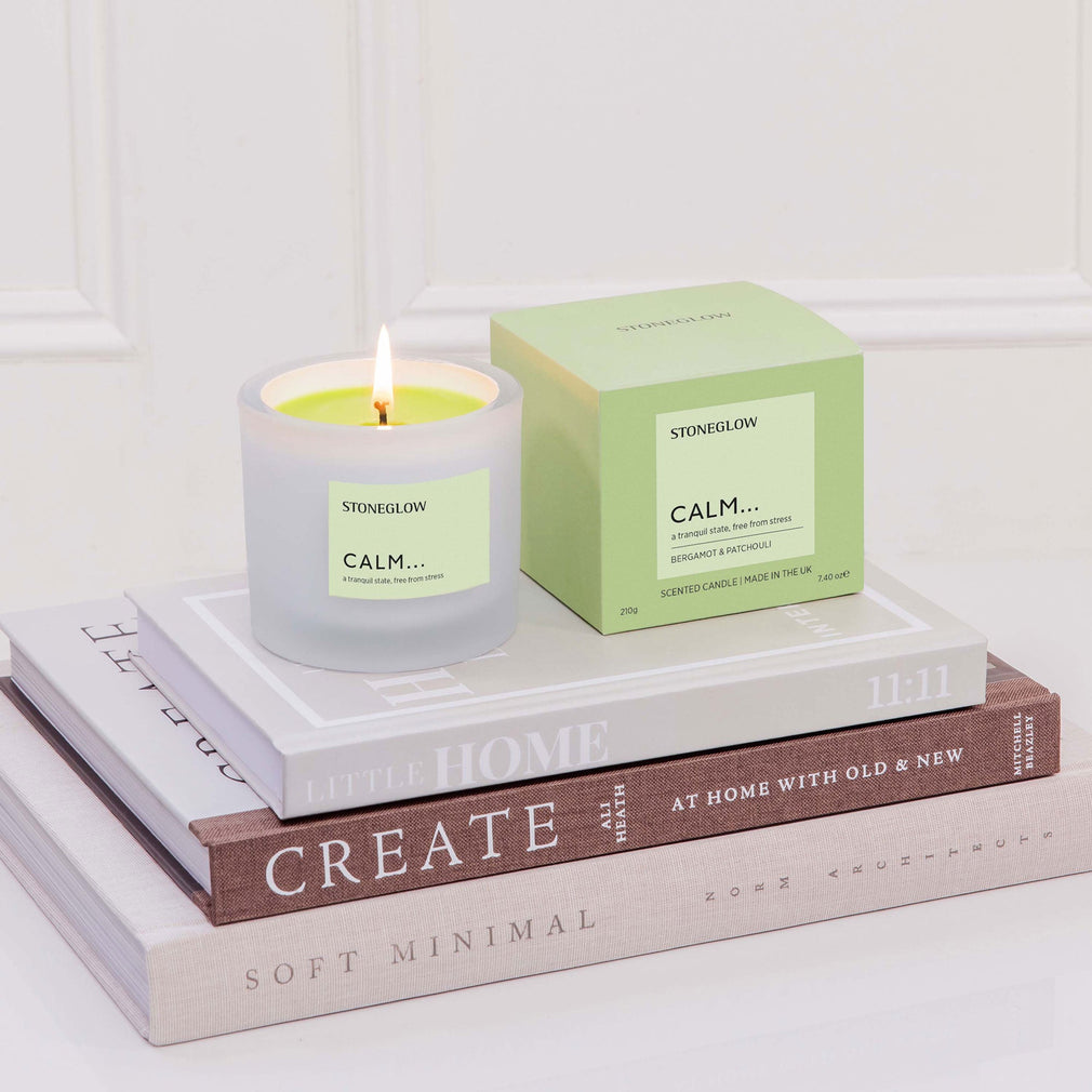 Stoneglow Affirmations - Calm Scented Candle