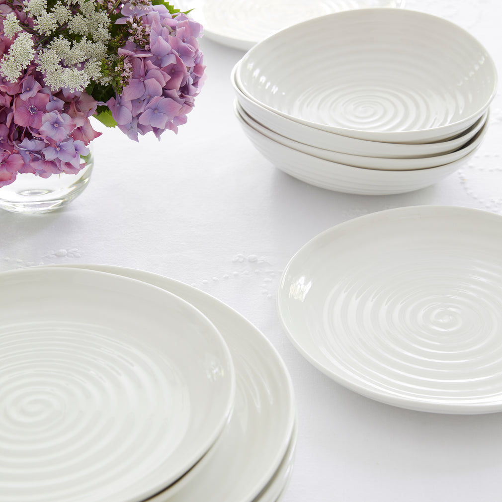 Sophie Conran White - Coupe Dinnerware Set, 12 Piece