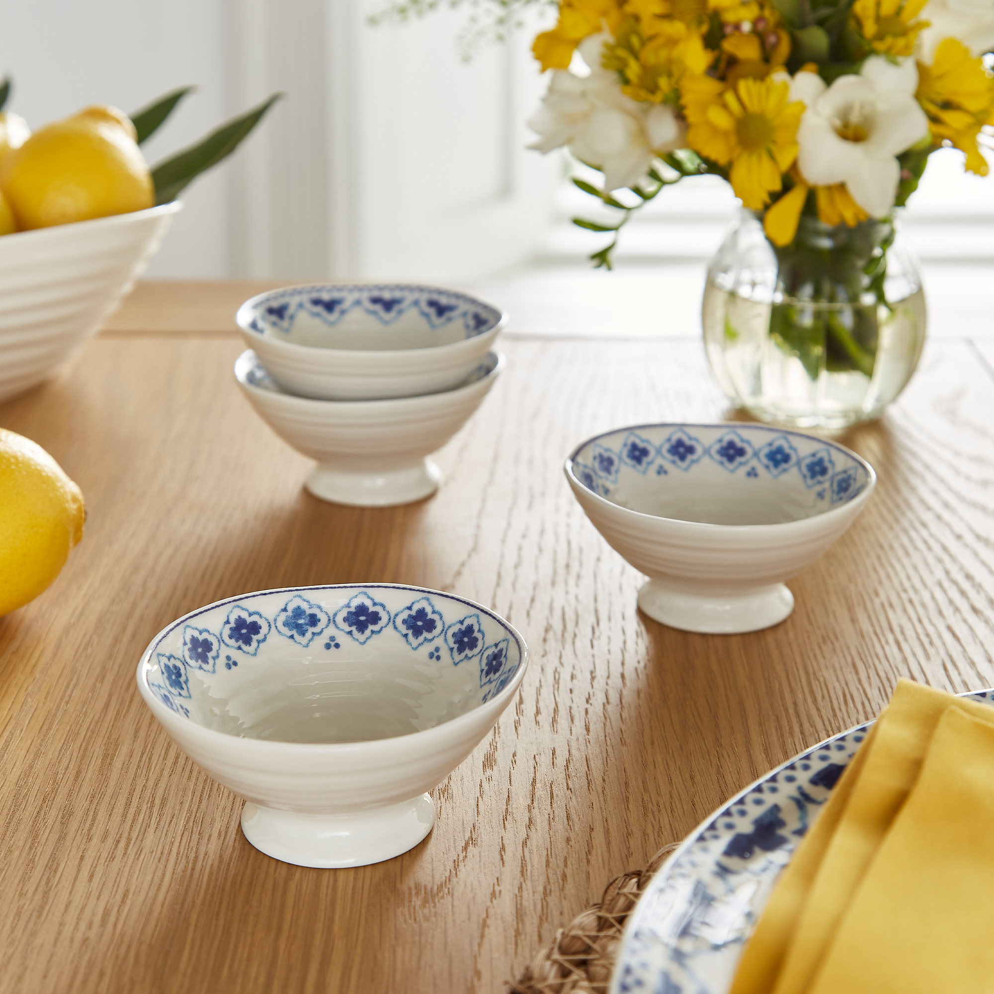 Sophie Conran Blue - Mini Dishes, Set of 4