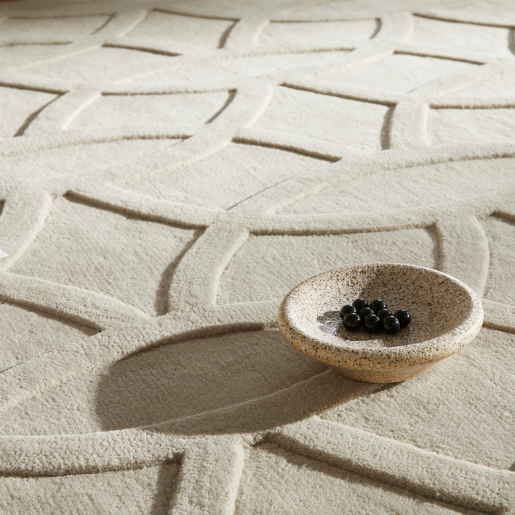 Priory Circles - Patterned Rug