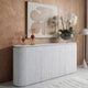 Cloud - 4 Door Sideboard, Marble Effect