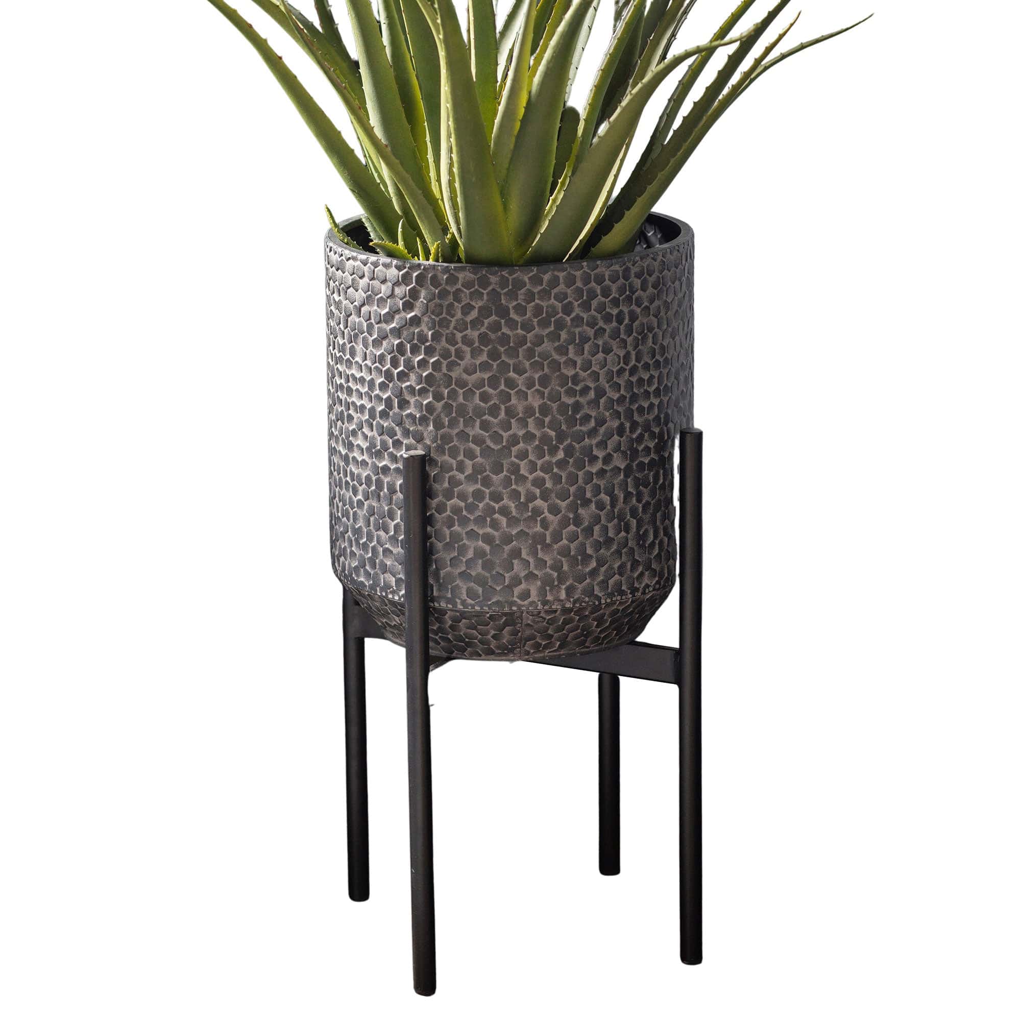 Felix Metal Planter Black Large