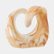 Swirl Deco - Brown Sculpture