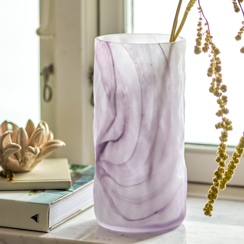 Moore - Glass Vase, Purple