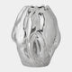 Bobby - Stoneware Vase, Silver