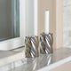 Silvia - Silver Candle Holder