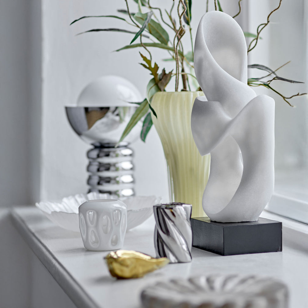 Silvia - Silver Candle Holder