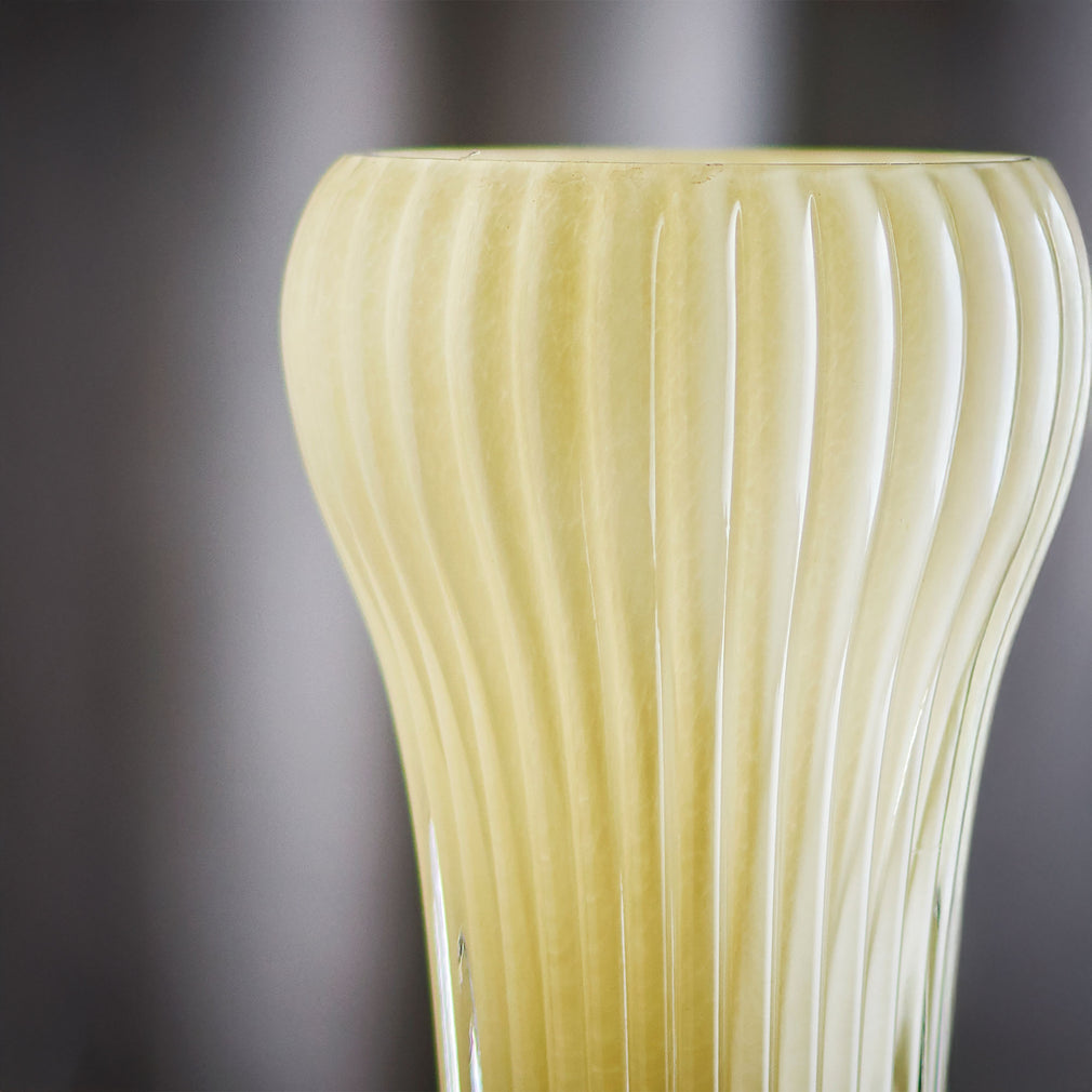 Averie - Glass Vase, Yellow