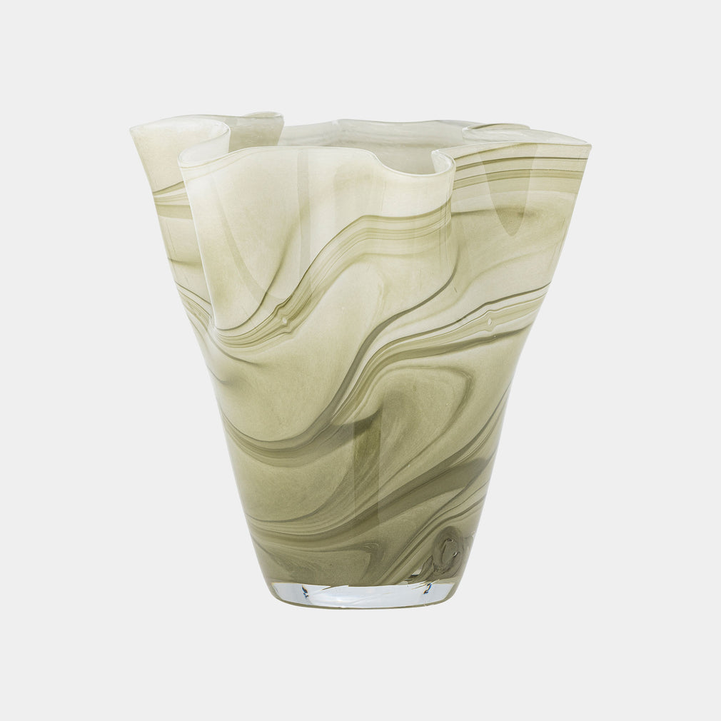 Toryn - Green Glass Vase