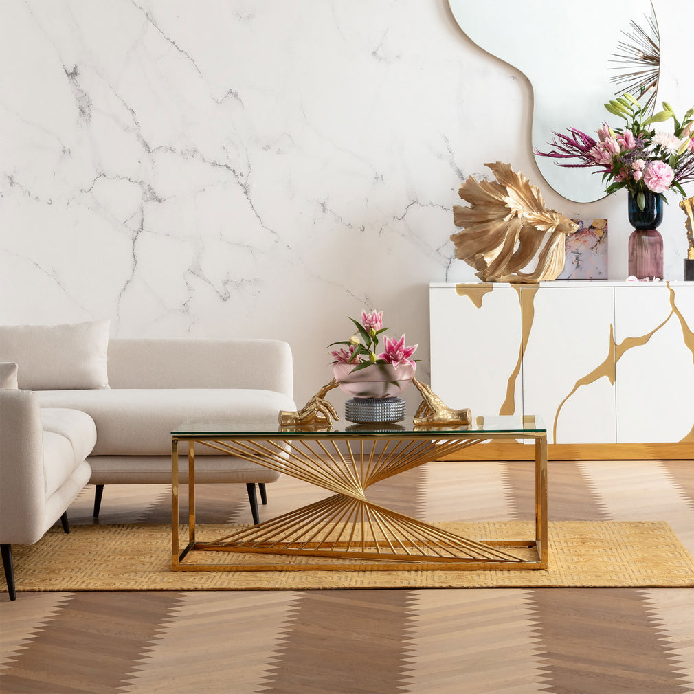 Supporting Hands - Gold Bookends