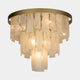 Marisa Gold - Flush Ceiling Light, 6 Light
