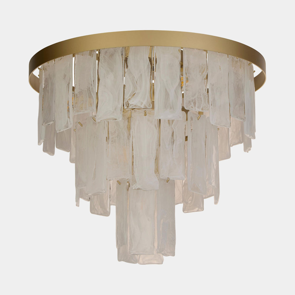 Marisa Gold - Flush Ceiling Light, 6 Light