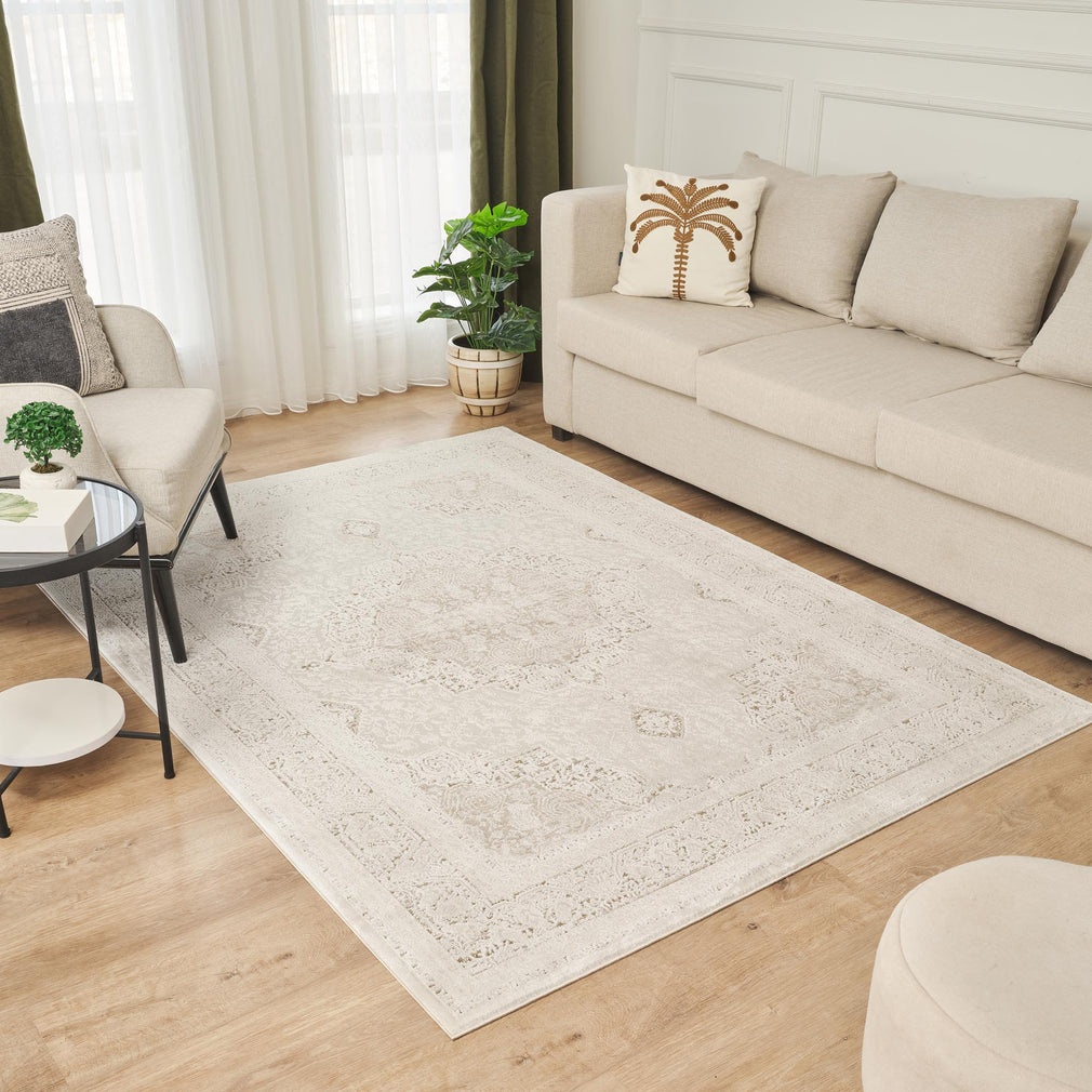 Olivia Khaki - Woven Rug