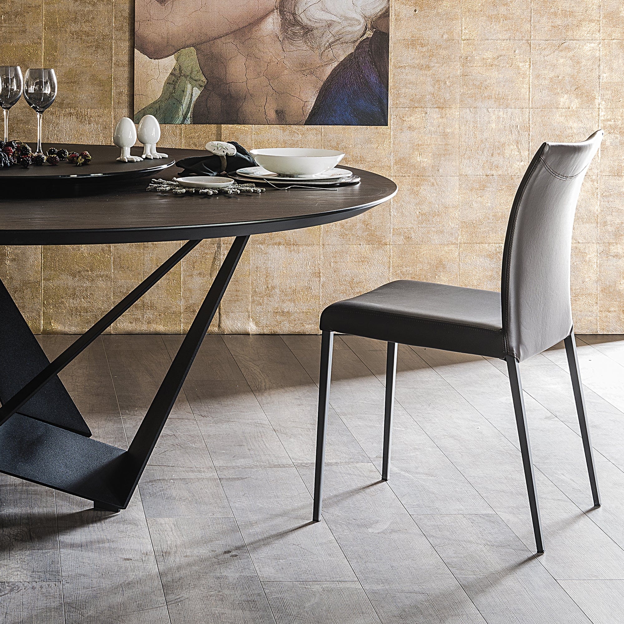 Cattelan Italia Anna - Dining Chair, Leather