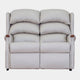 New Woodstock - Fixed 2 Seat Settee In Leather