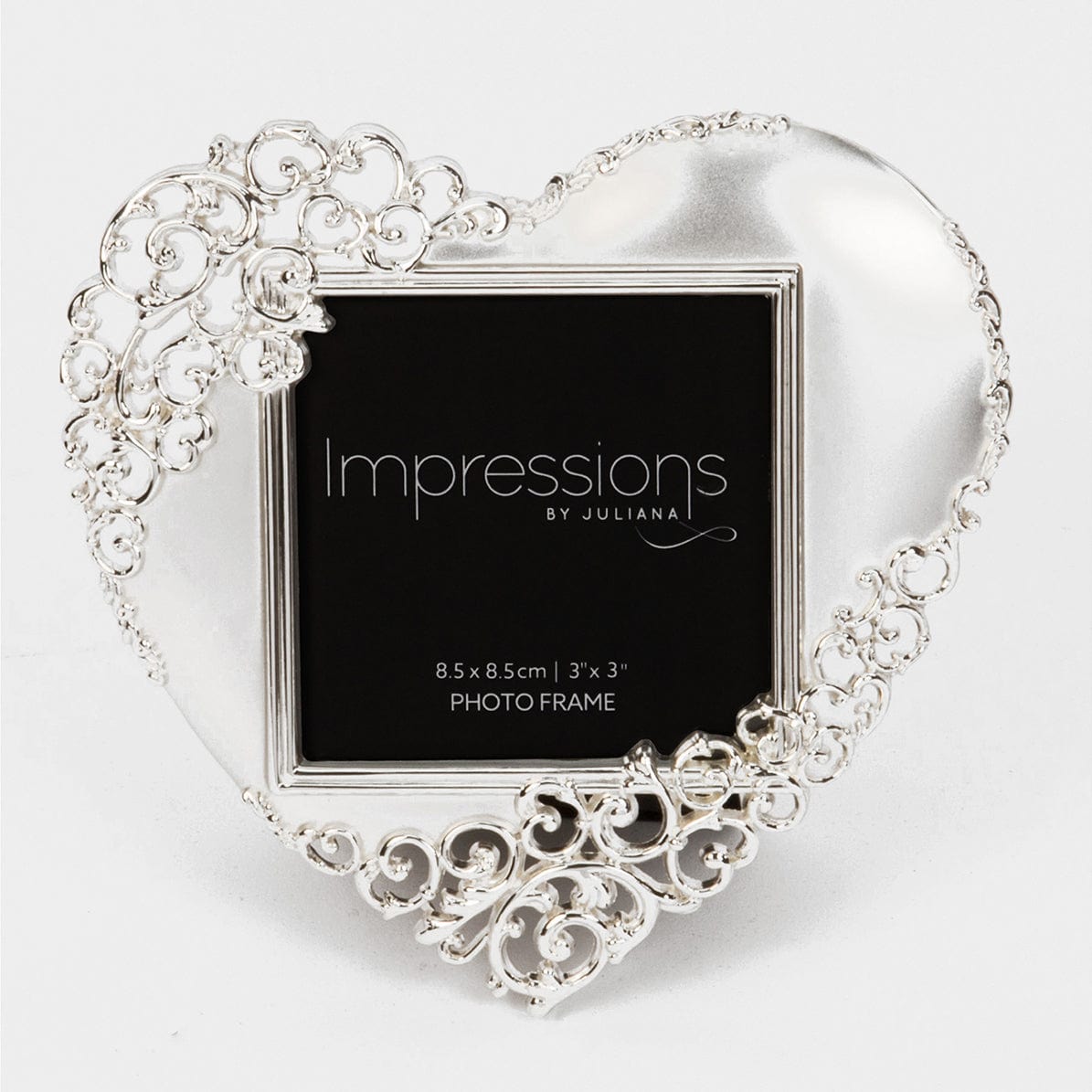 Photo Frame Scroll Heart Frame 3 x 3