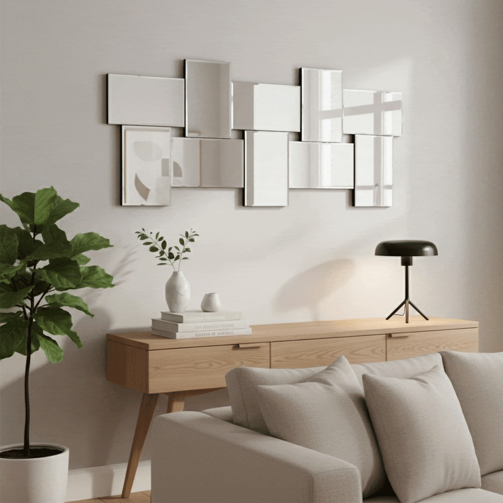 Puzzle Mirror 170x76cm (WG)