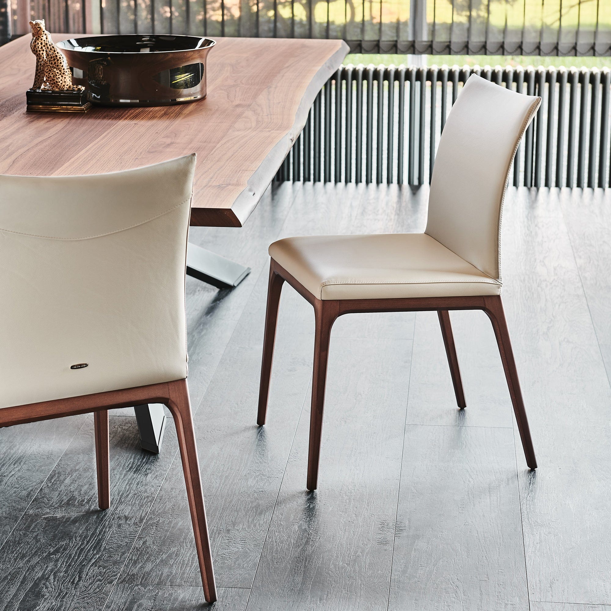 Dining Chair Standard Back Soft Leather